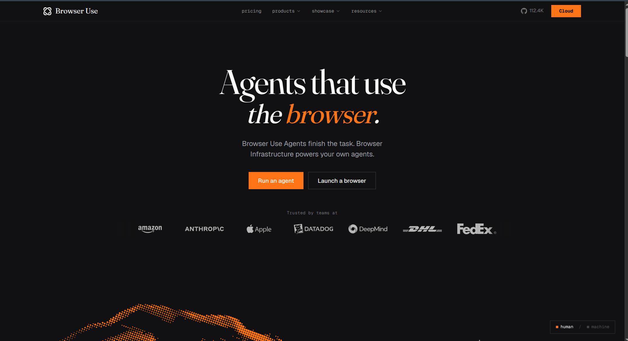 Browser Use screenshot